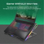 Vertux Arctic Black Gaming Laptop Stand - Image 3