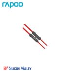 Rapoo EP28 Red Headphone Audio Wearable - Image 3