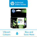 Original HP 933XL High Yield Cn054Aa Cyan Ink Cartridge