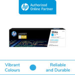 Original HP Laserjet 204A Cf511A Cyan Toner Cartridge