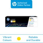 Original HP Laserjet 202A Cf502A Yellow Toner Cartridge