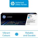 Original HP Laserjet 201A Cf401A Cyan Toner Cartridge