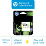 Original HP 933XL High Yield CN056Aa Yellow Ink Cartridge