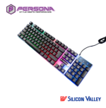 Persona GKW104 Black Wired Keyboard - Image 2