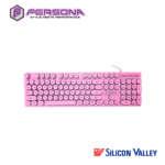 Persona GKW105 Pink Wired Keyboard