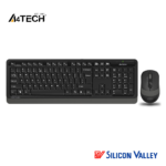 A4Tech Fstyler FG1010 2.4GHz Wireless Keyboard & Mouse Combo Grey
