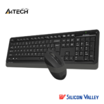 A4Tech Fstyler FG1010 2.4GHz Wireless Keyboard & Mouse Combo Grey - Image 3