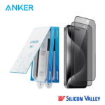 Anker Screen Protector for iPhone 15 Pro Tempered Glass