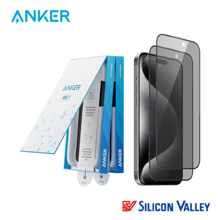 Anker Screen Protector for iPhone 15 Plus Tempered Glass