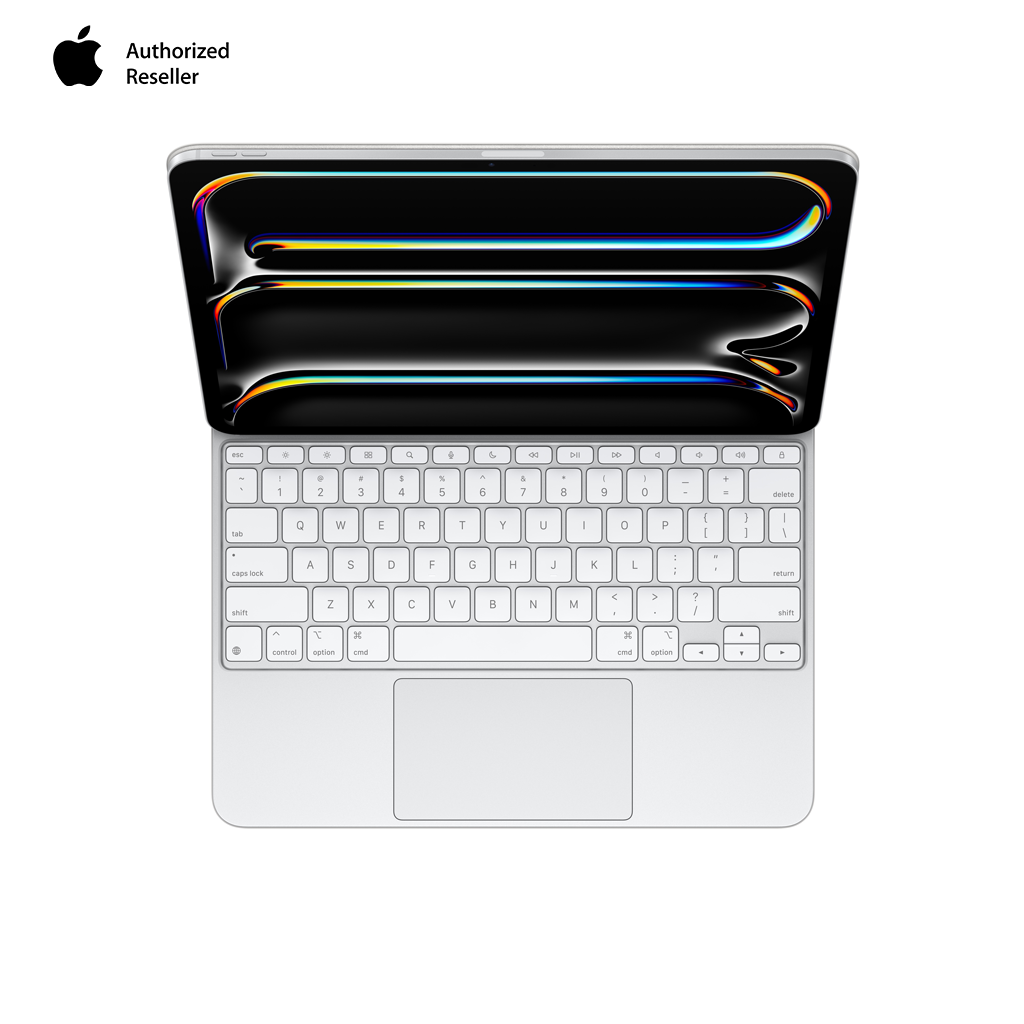 Apple Magic Keyboard for iPad Pro 11-inch (M4 and M5) White - Image 1