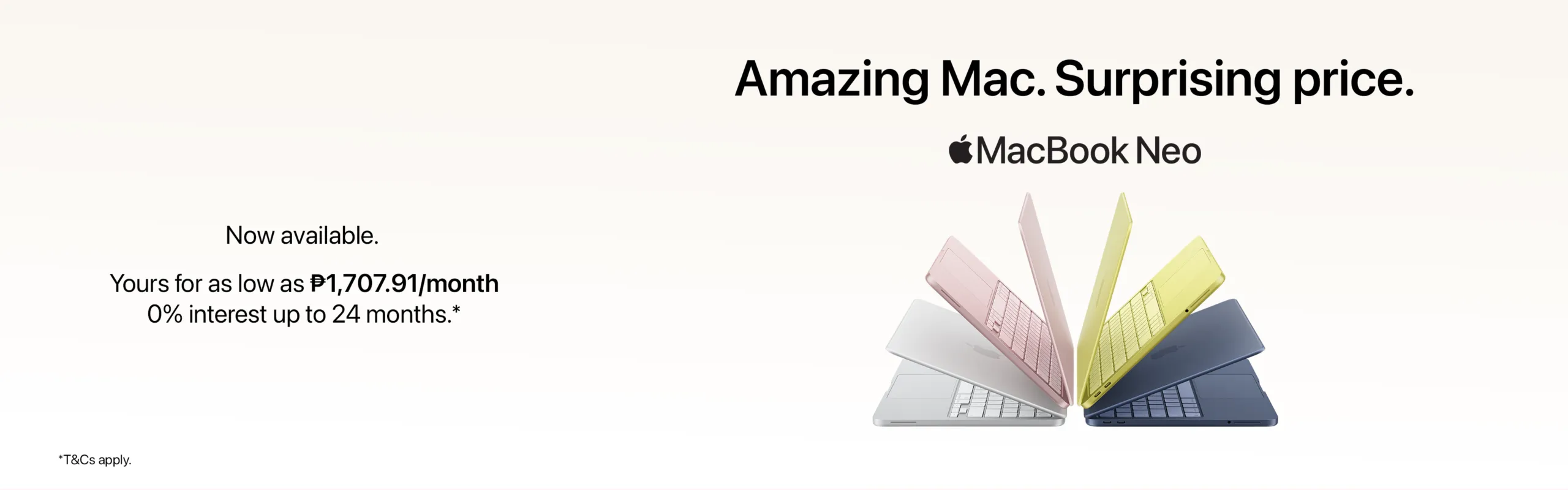 Discover MacBook Neo at Silicon Valley