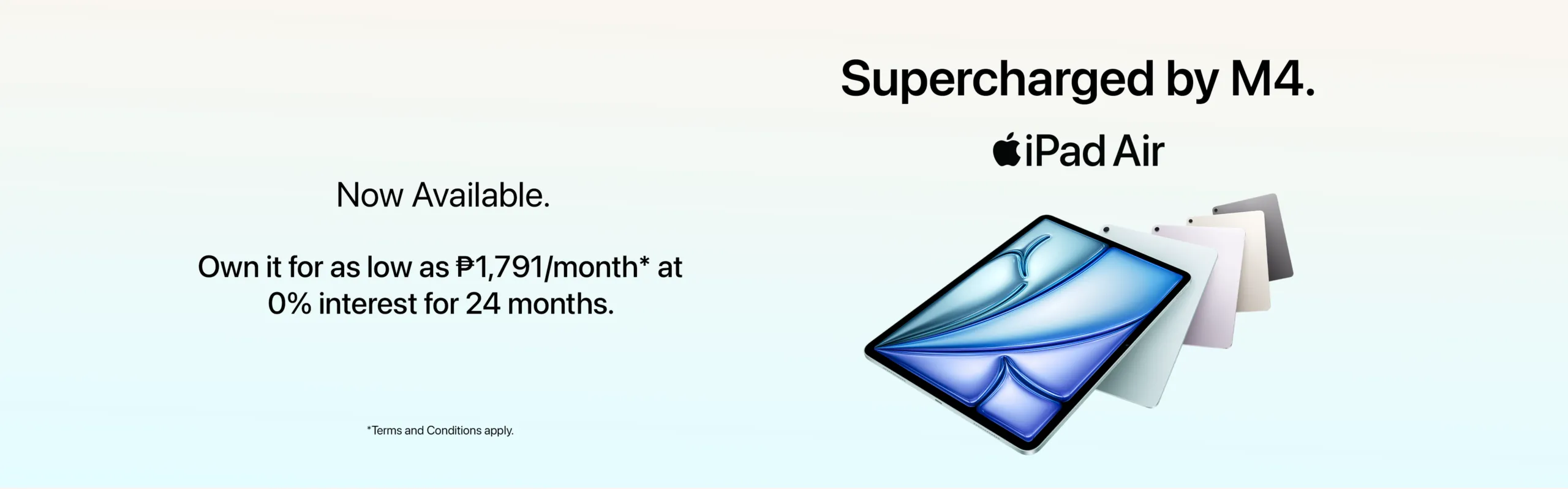 iPad Air M4 Chip Website