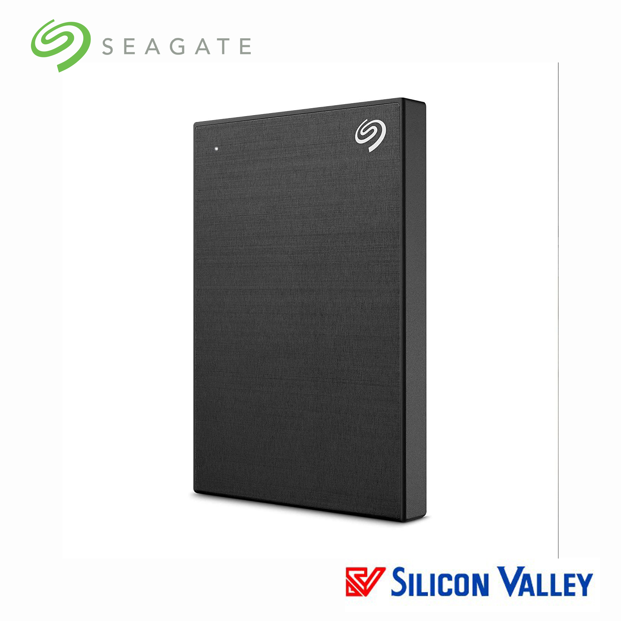 SEAGATE 1TB External Hard Disk Drive ONE TOUCH - Black Seagate 2TB External Hard Disk Drive One Touch Slim - Black - Image 1