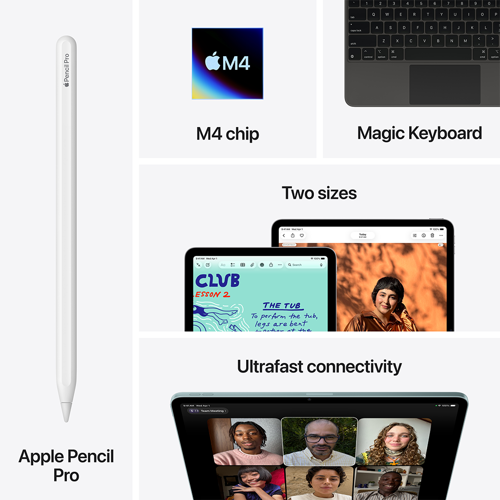 Apple iPad Air 11-inch M4 Wi-Fi 256GB Purple - Image 9