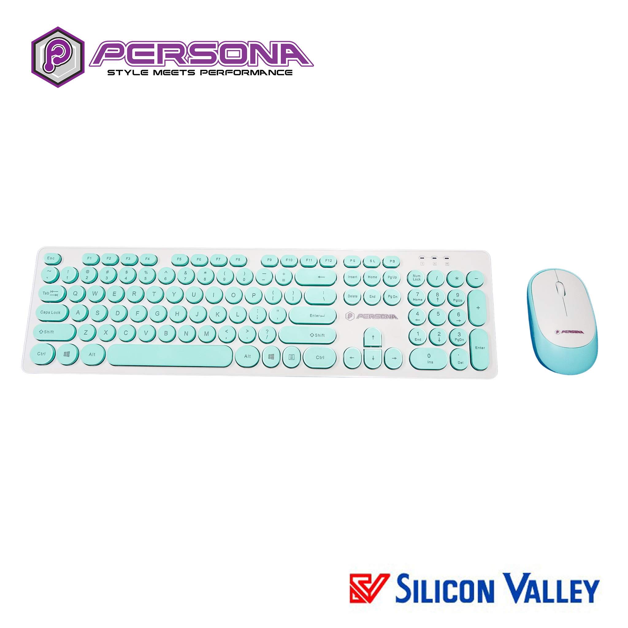 Persona MXKX101 COMBO Persona WIRELESS KB & MOUSE MXKX101 - Image 1