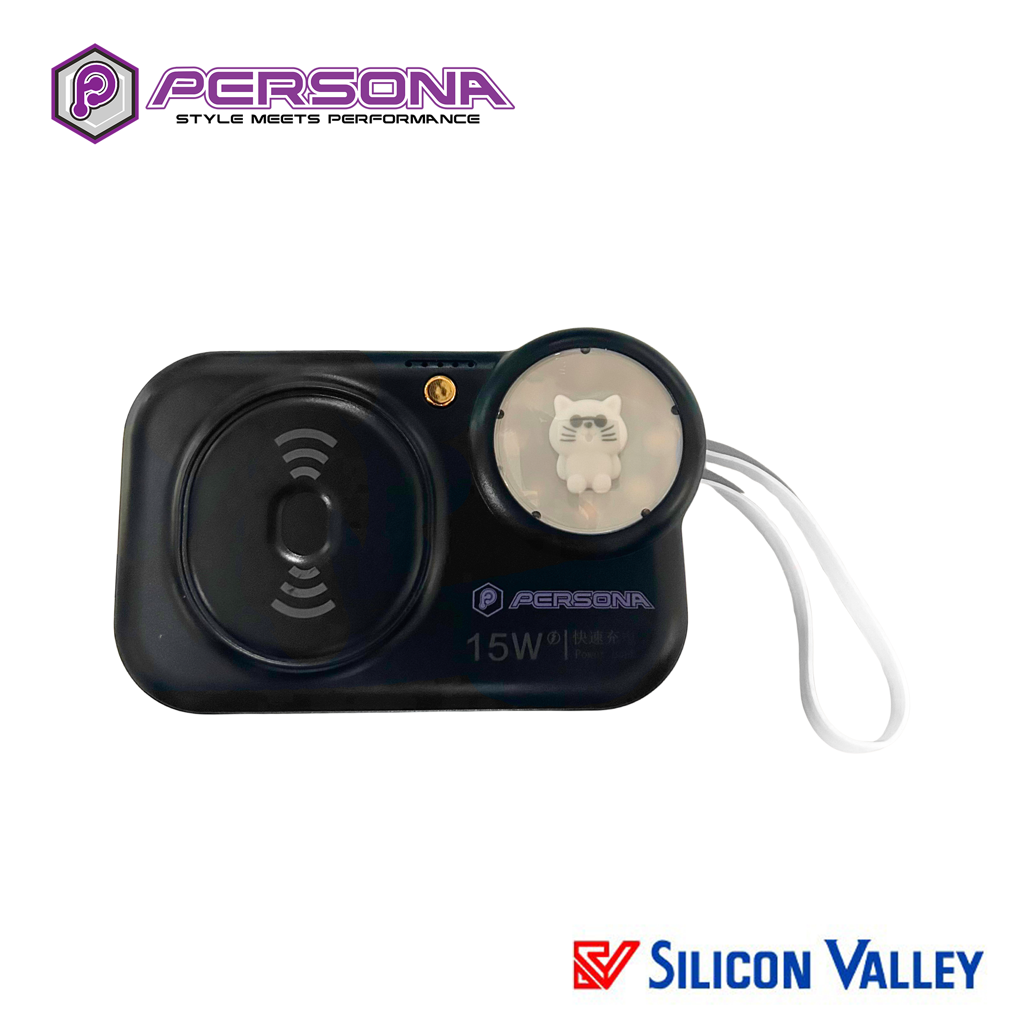 Persona PB10103 Persona PB10103 10000mah Powerbank - Black - Image 1