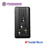 Persona PB10111 10000mah Powerbank - Black - Image 2