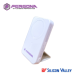 Persona PB10115 10000mah Magnetic Stand Powerbank - White - Image 2
