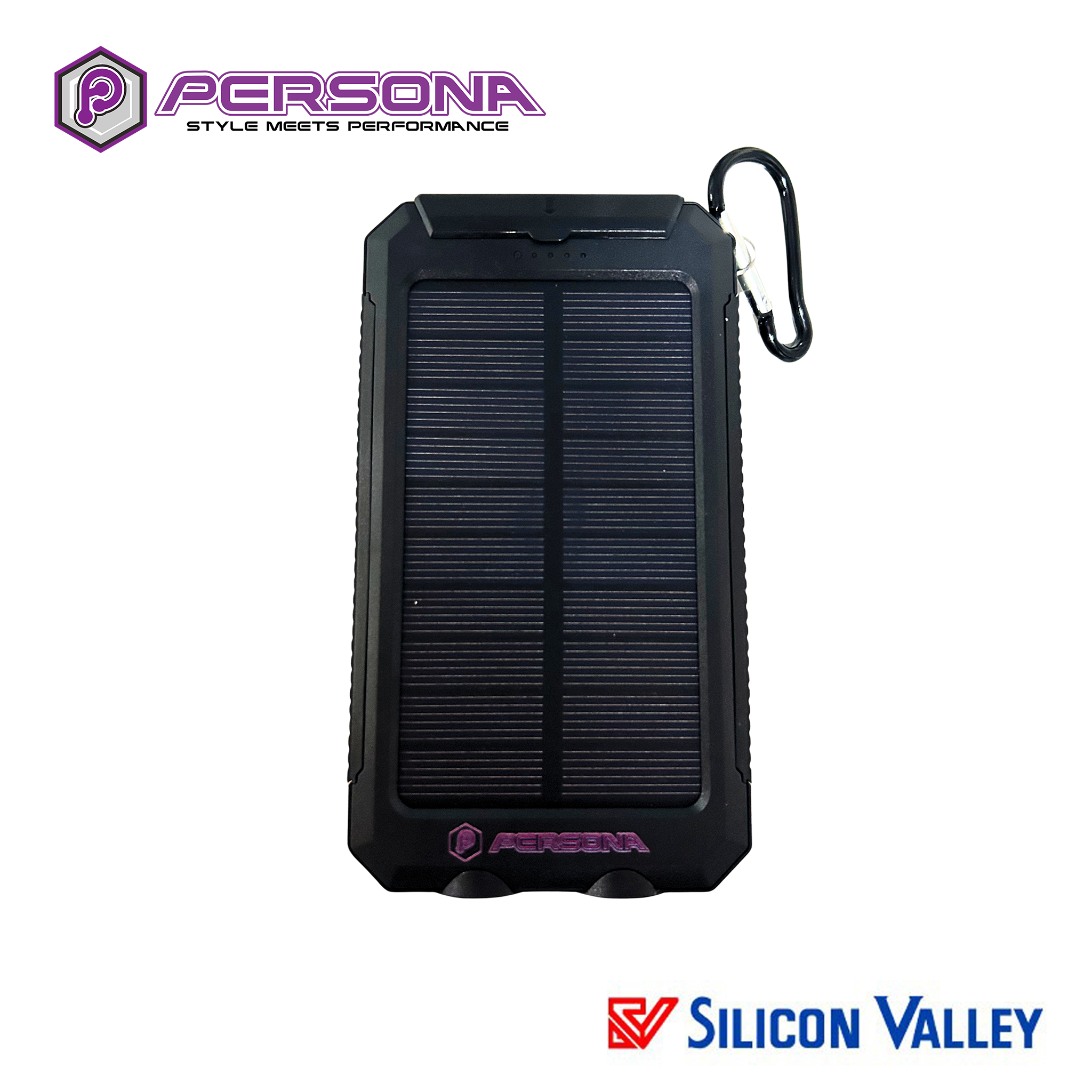 Persona PB5103 copy Persona PB5103 20000mah Solar Powerbank - Image 1