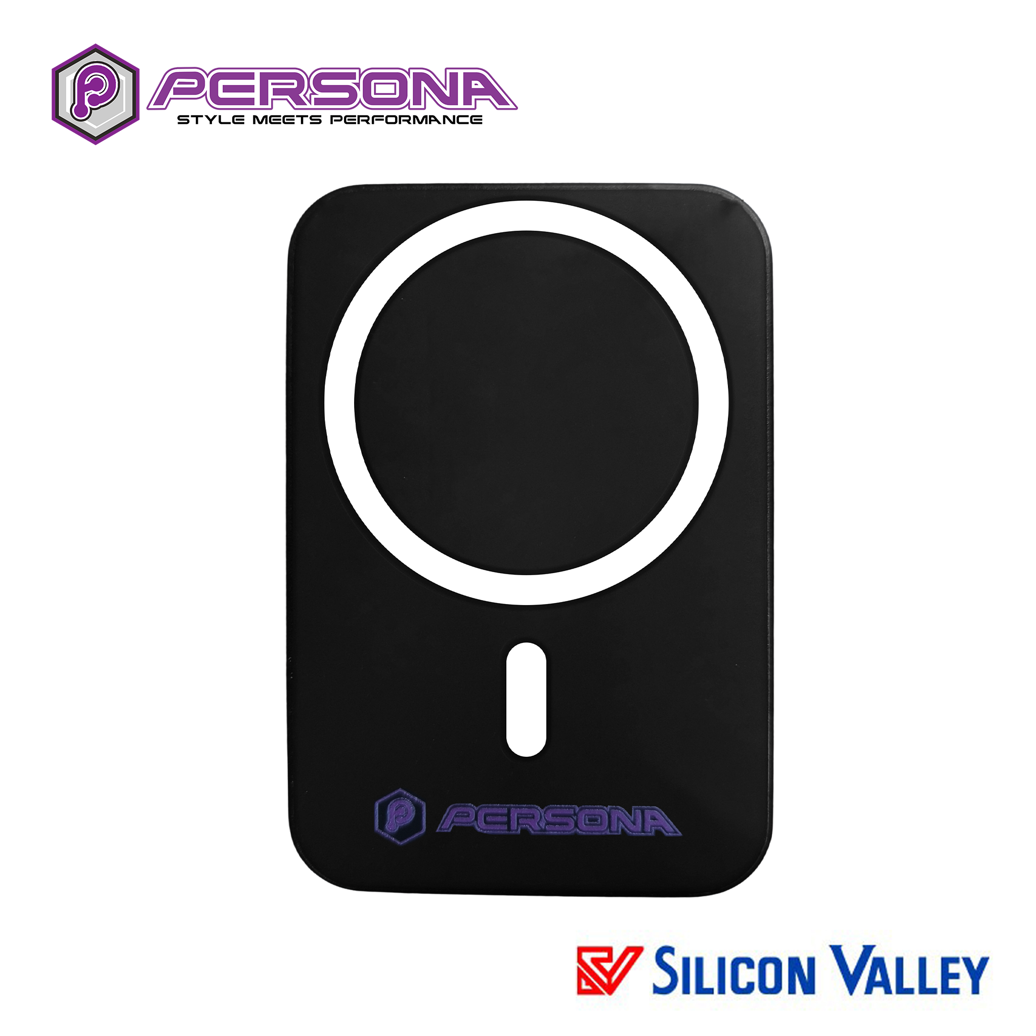 Persona PB5105 Persona PB5105 5000mah Magnetic Powerbank - Black - Image 1