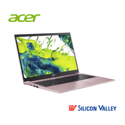 Acer Aspire Lite AL15-33P-34FY Nude Pink | 15.6″ FHD | Intel Core 3 Processor N355 | 8GB RAM + 512SSD | Ms Office Home 2024 + 365 | Windows 11