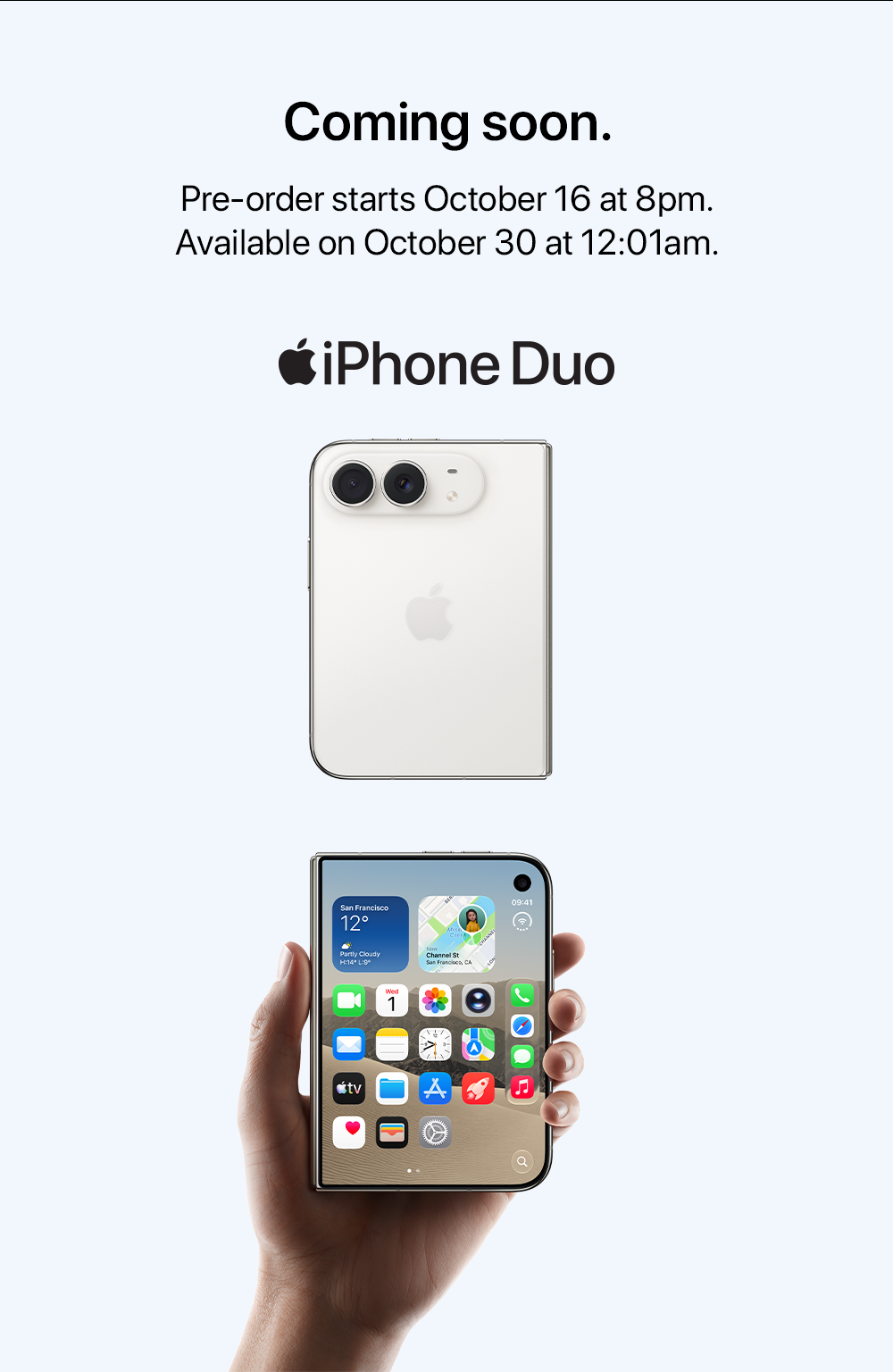COMING SOON DUO MOBILE