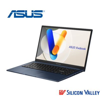 ASUS Vivobook X1504VA-BQ4472WSM Quiet Blue | 15.6″ FHD | Intel Core 5 Processor 120U | 8GB RAM + 512GB SSD | Microsoft Office Home 2024 + Microsoft 365 | Windows 11