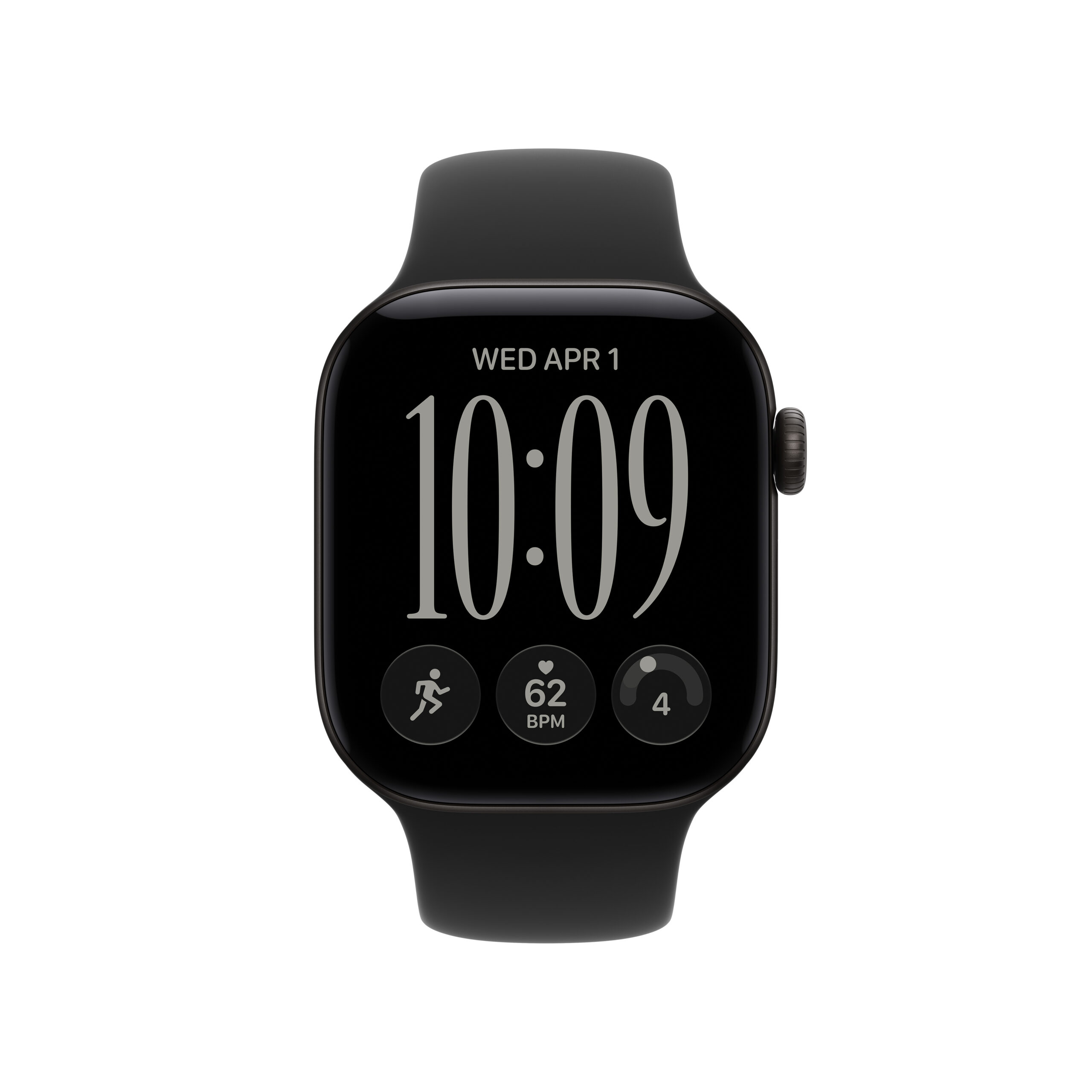 Apple_Watch_Series_12_42mm_GPS_Black_Aluminum_Sport_Band_Black_PDP_Image_Position_2__en-PH APPLE WATCH S12 42MM BLACK - Image 1