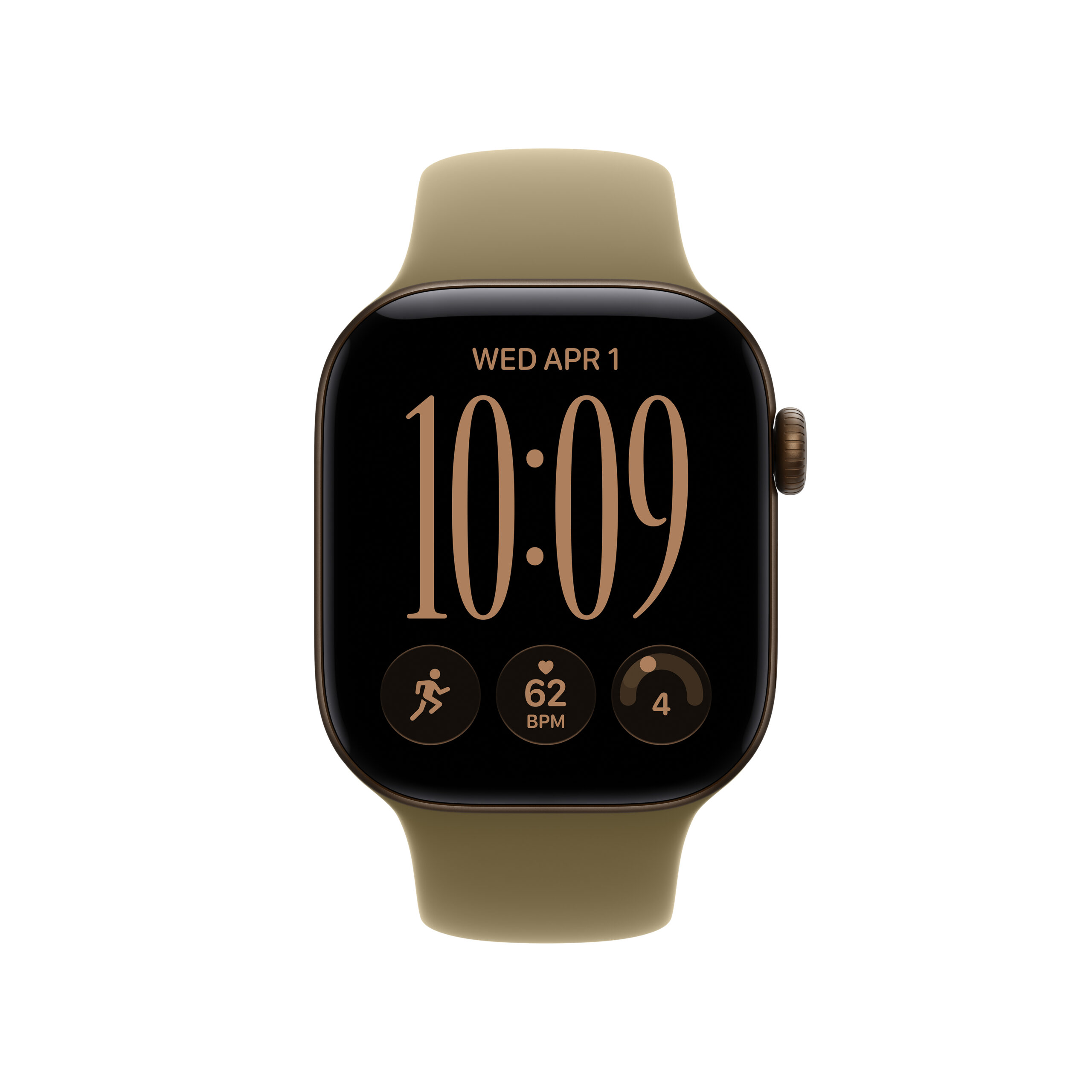 Apple_Watch_Series_12_42mm_GPS_Dark_Bronze_Aluminum_Sport_Band_Olive_PDP_Image_Position_2__en-PH APPLE WATCH S12 42MM DARK BRONZE - Image 1