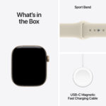 APPLE WATCH S12 42MM LIGHT GOLD - Image 3
