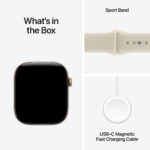 APPLE WATCH S12 46MM LIGHT GOLD - Image 3